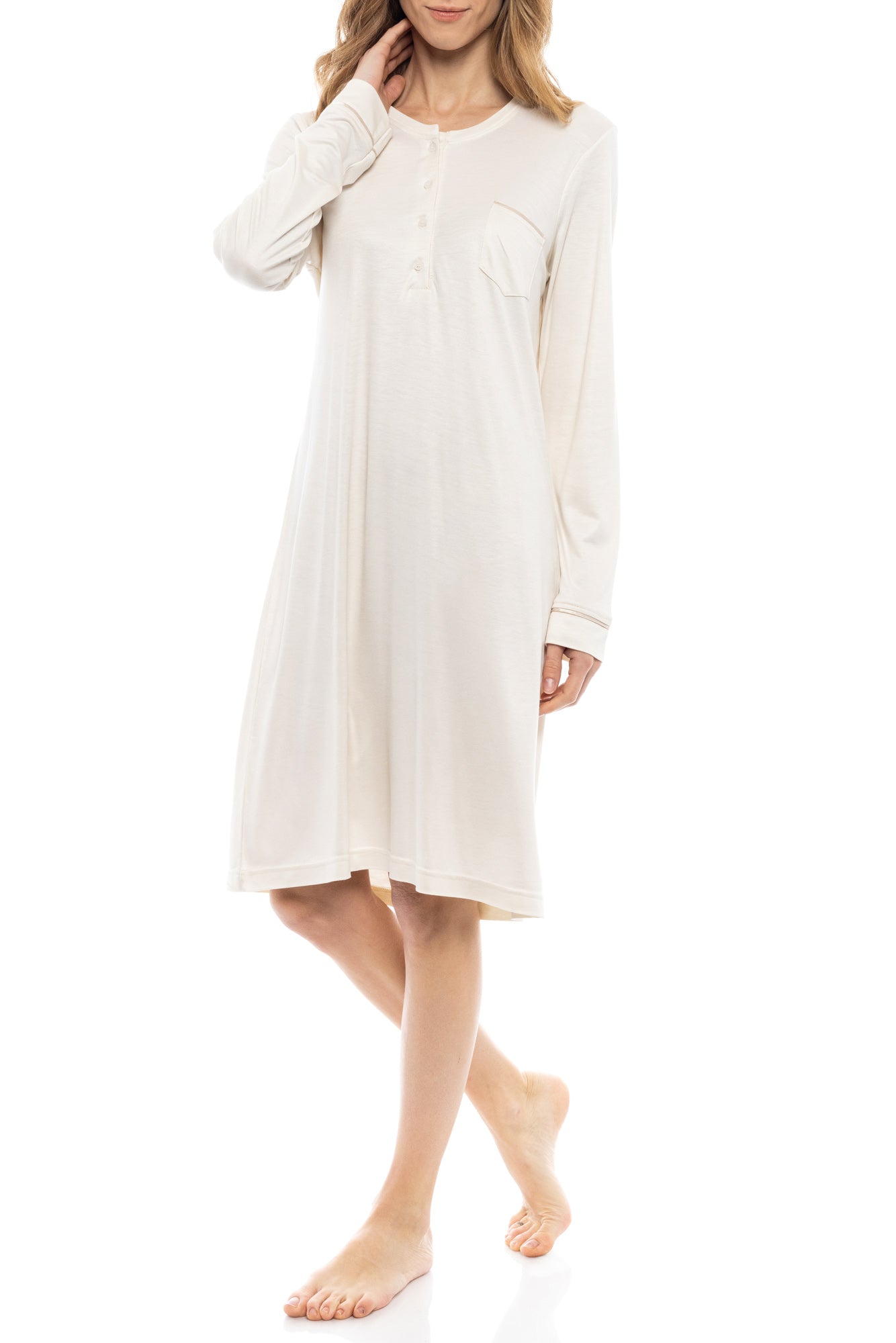 Pink Label - Nightgown Solid Mercersized