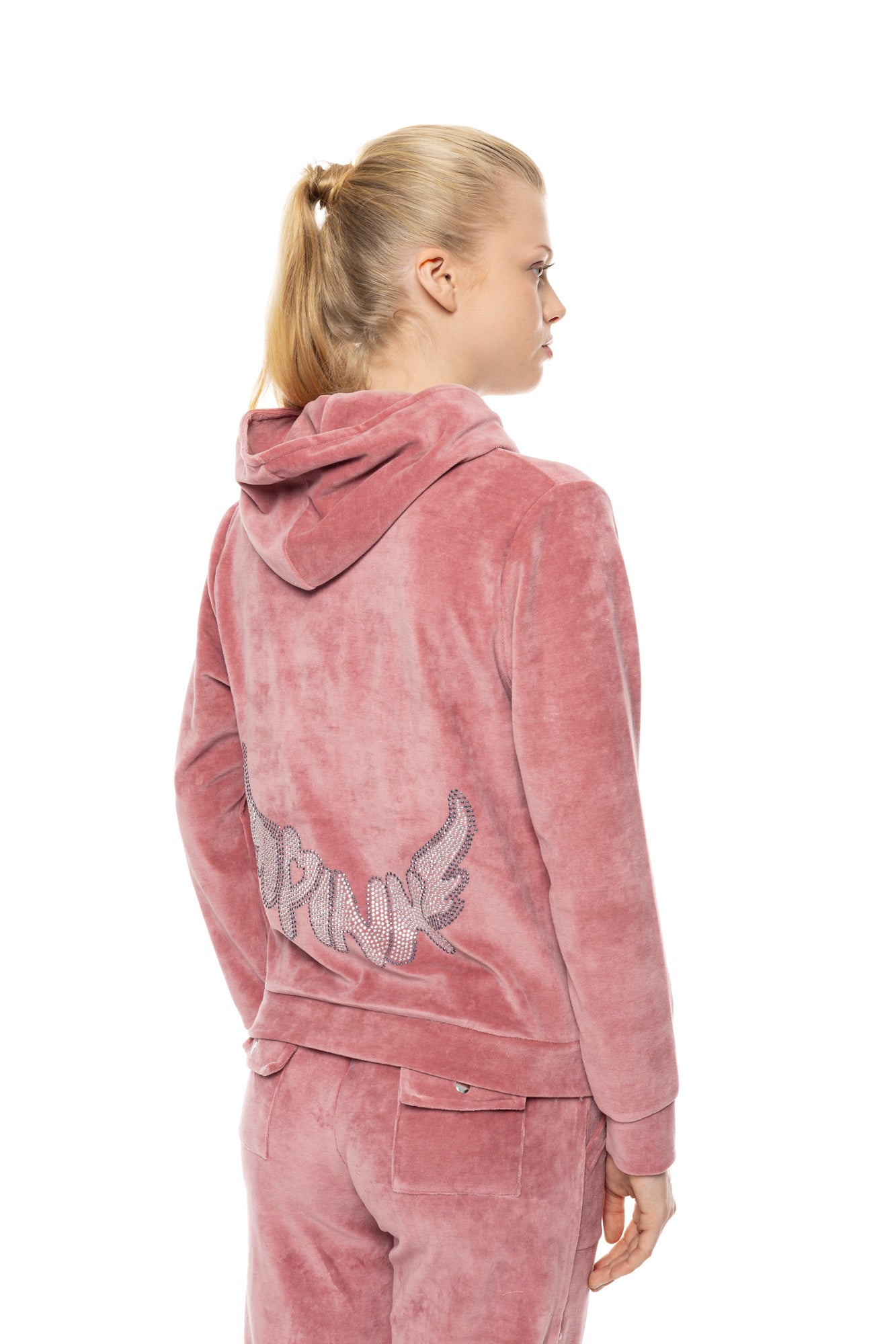 Pink Label - Tracksuit Pink Angel Velvet