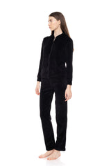 Pink Label - Velvet Tracsuit Set Pink Angel