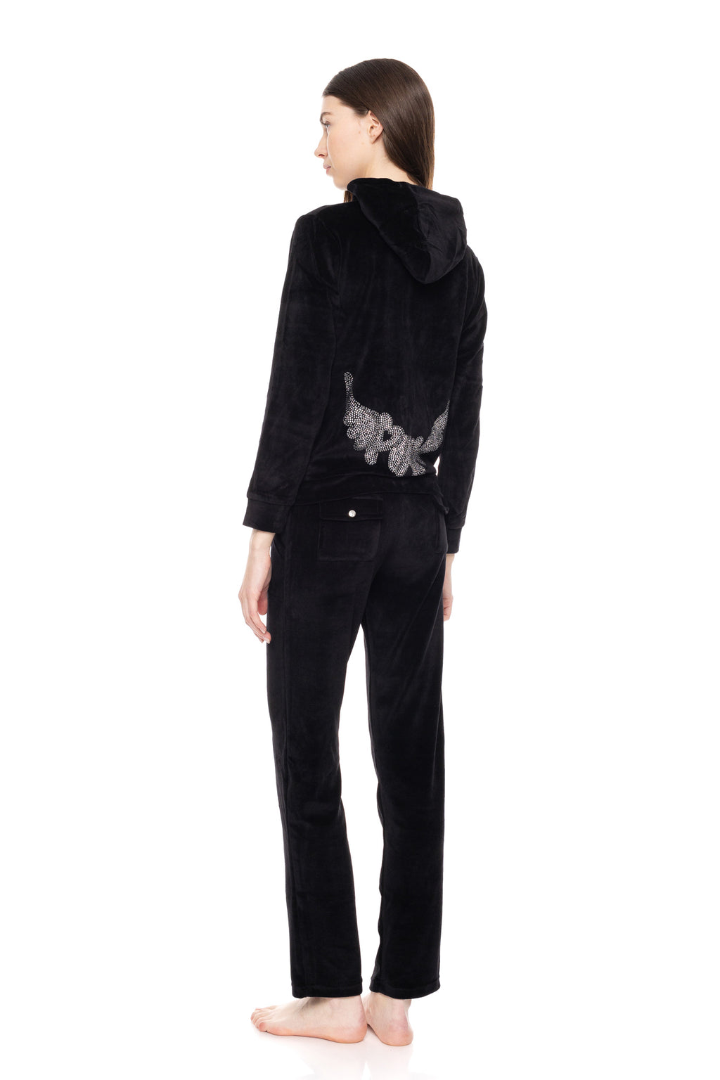 Pink Label - Tracksuit Pink Angel Velvet