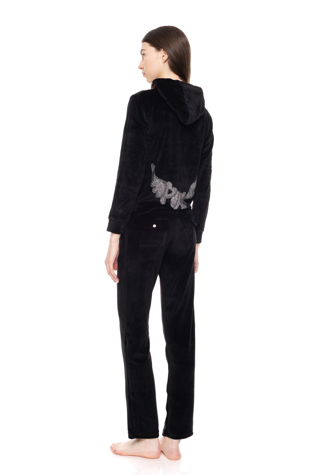 Pink Label - Tracksuit Pink Angel Velvet