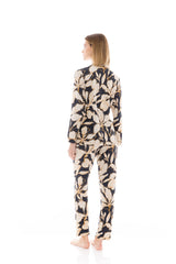 Pink Label - Pyjama Buttoned Gold Leaf