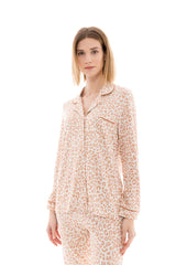 Pink Label - Pyjama Buttoned Cinnamon Leo