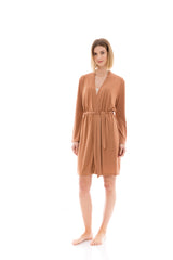 Pink Label - Nightgown Set 2Pcs Cinnamon Leo