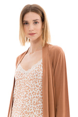 Pink Label - Nightgown Set 2Pcs Cinnamon Leo
