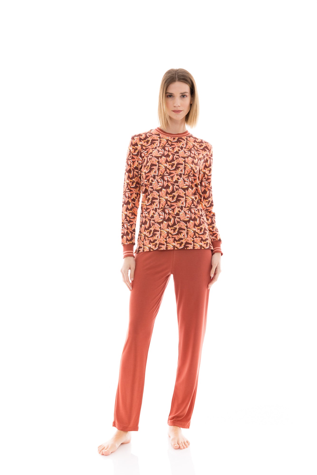 Pink Label - Pyjama Bronze Leaf