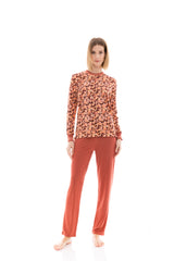 Pink Label - Pyjama Bronze Leaf