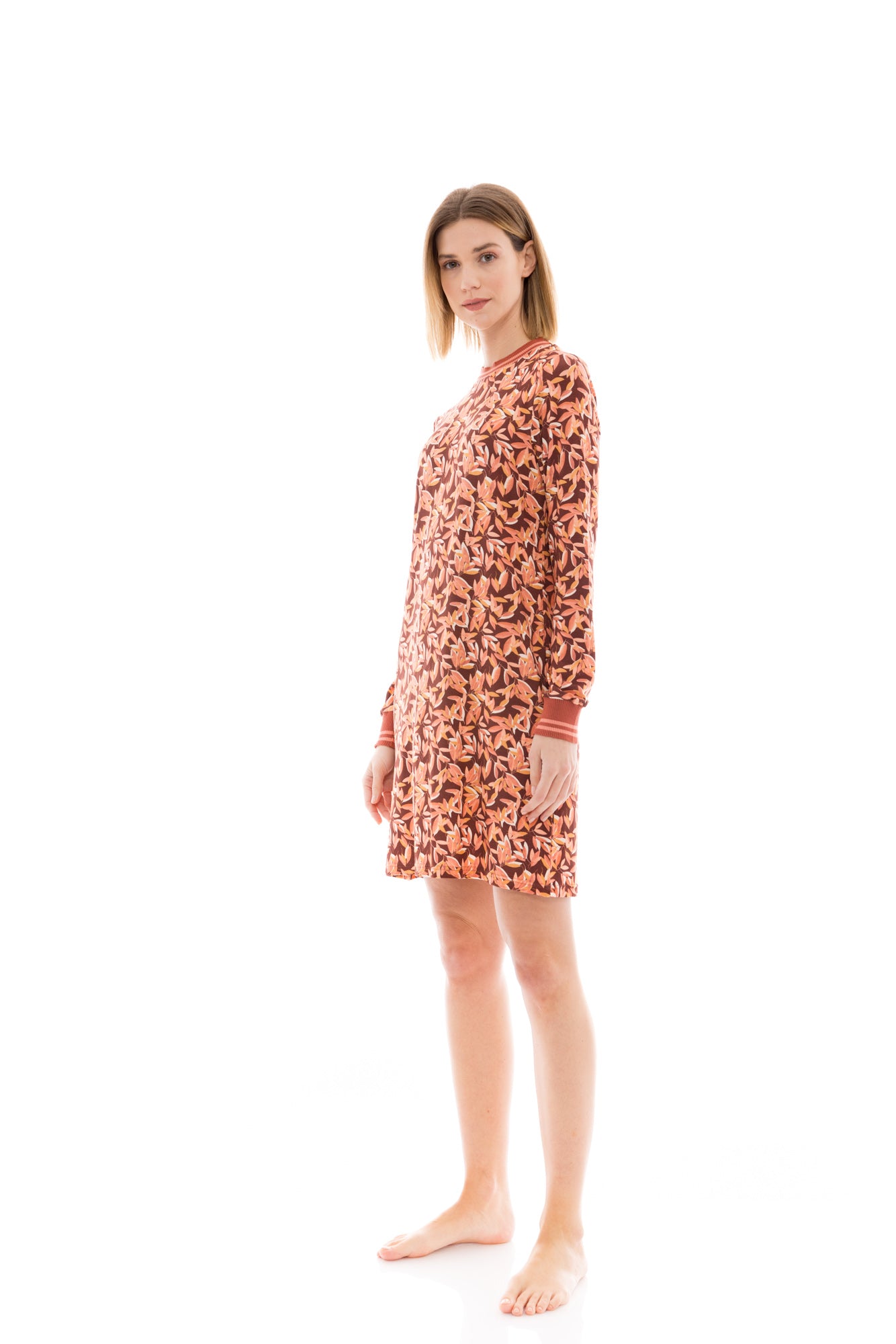 Pink Label - Nightgown Bronze Leaf
