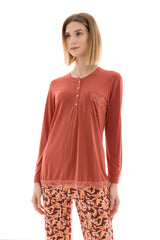 Pink Label - Pyjama Bronze Leaf