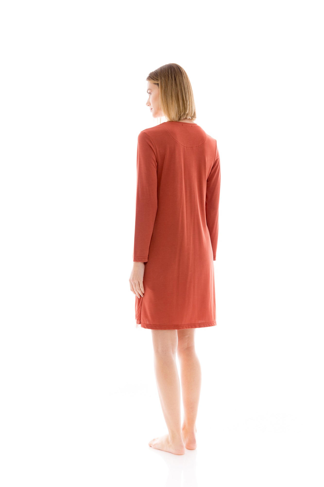 Pink Label - Nightgown Bronze Leaf