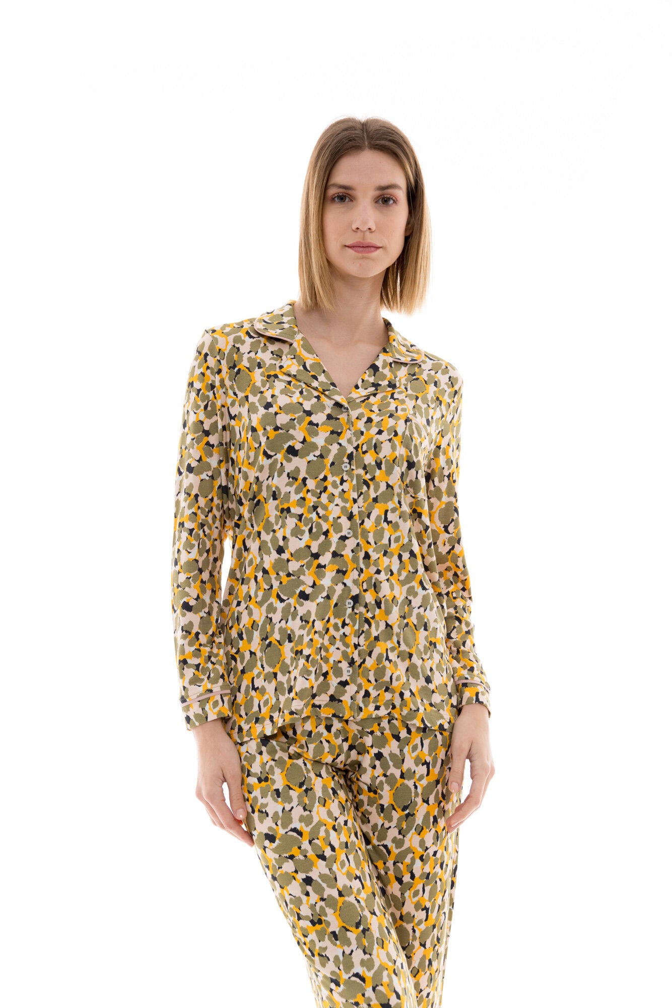 Pink Label - Pyjama Buttoned Nature