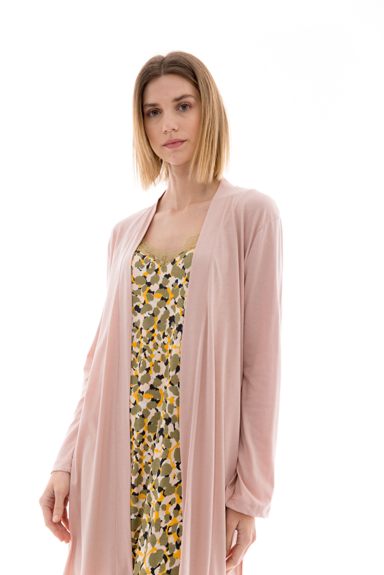 Pink Label - Nightgown Set 2Pcs Nature