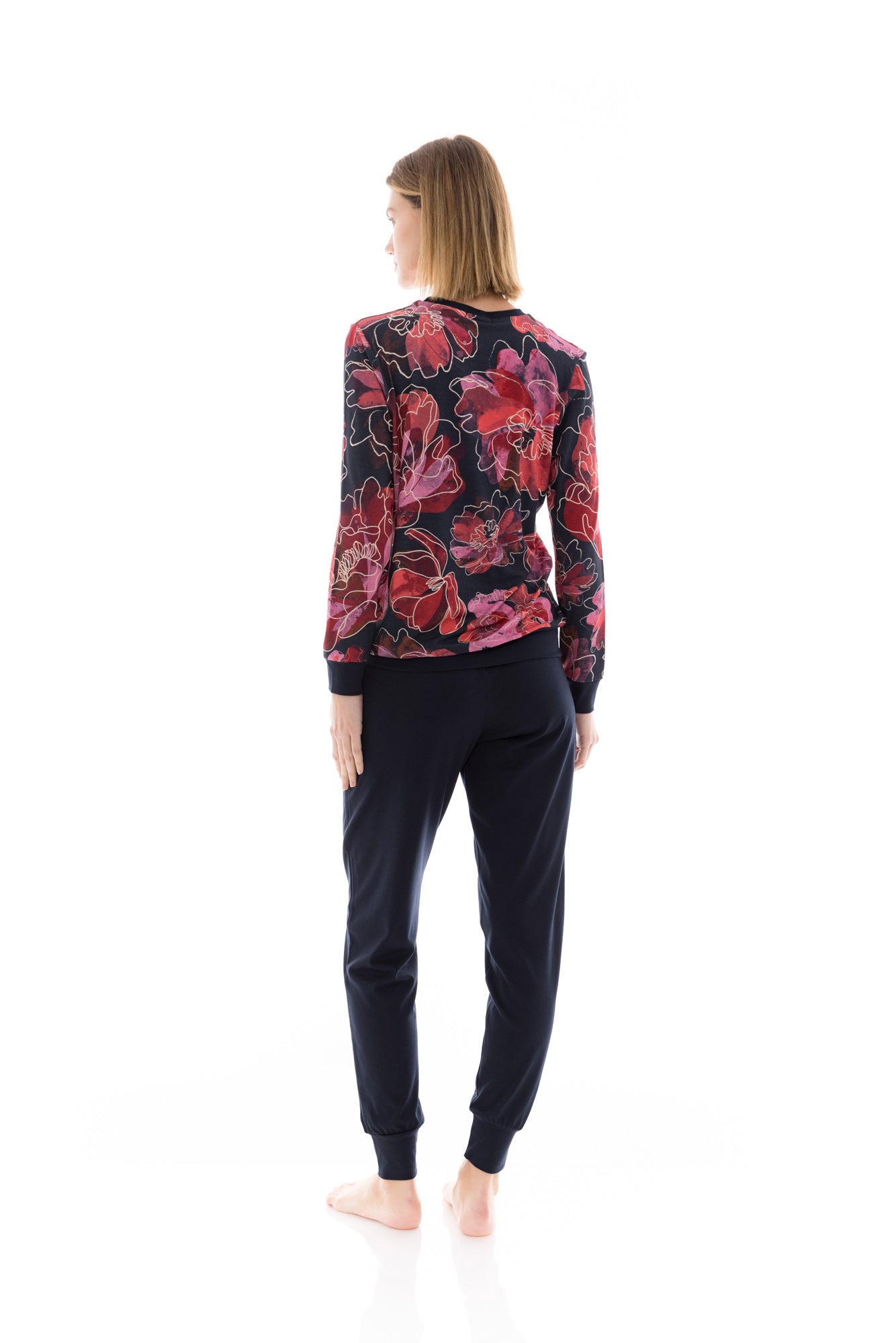 Pink Label - Pyjama Magenta Flower