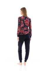 Pink Label - Pyjama Magenta Flower