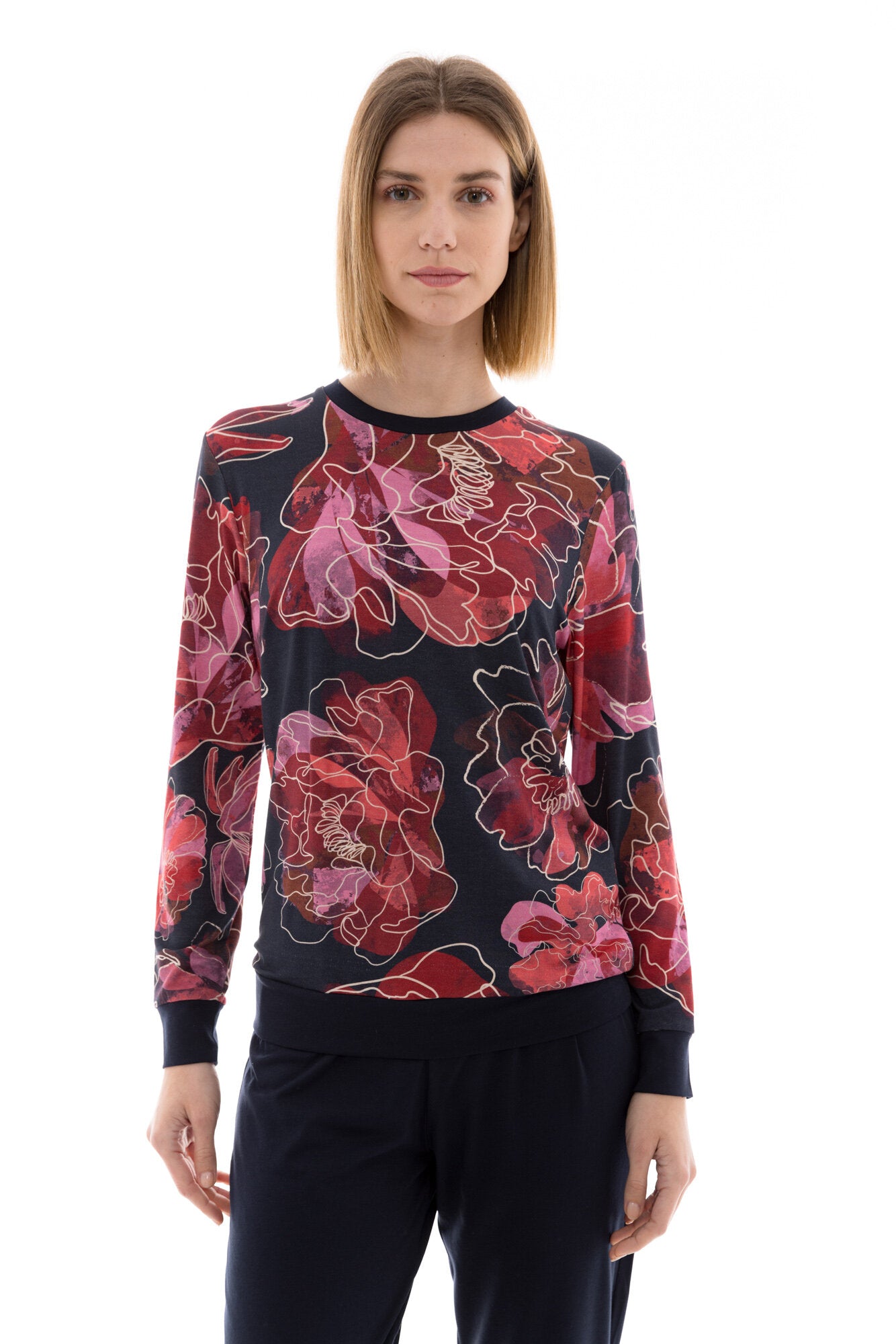 Pink Label - Pyjama Magenta Flower