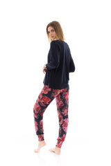 Pink Label - Pyjama Magenta Flower