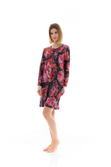 Pink Label - Nightgown Magenta Flower