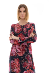 Pink Label - Nightgown Magenta Flower
