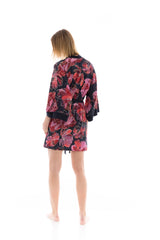 Pink Label - Nightgown Set 2Pcs Magenta Flower