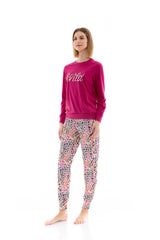 Pink Label - Pyjama White Leo