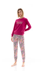 Pink Label - Pyjama White Leo
