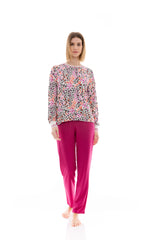 Pink Label - Pyjama White Leo