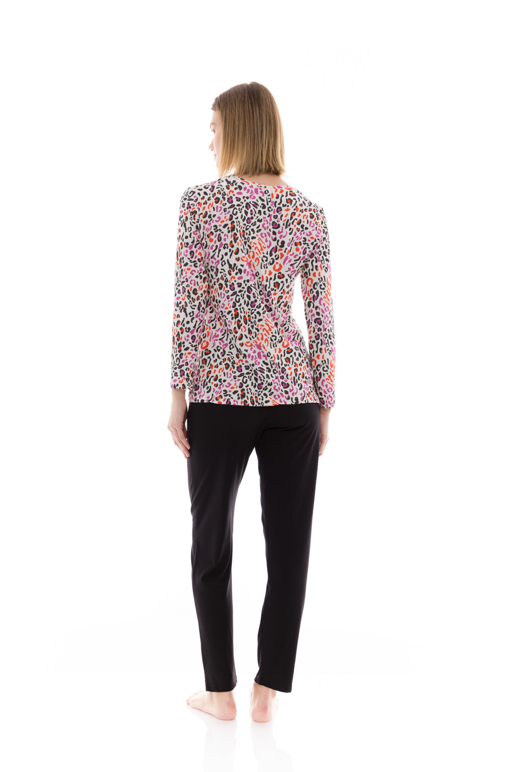 Pink Label - Pyjama White Leo