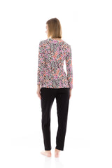 Pink Label - Pyjama White Leo