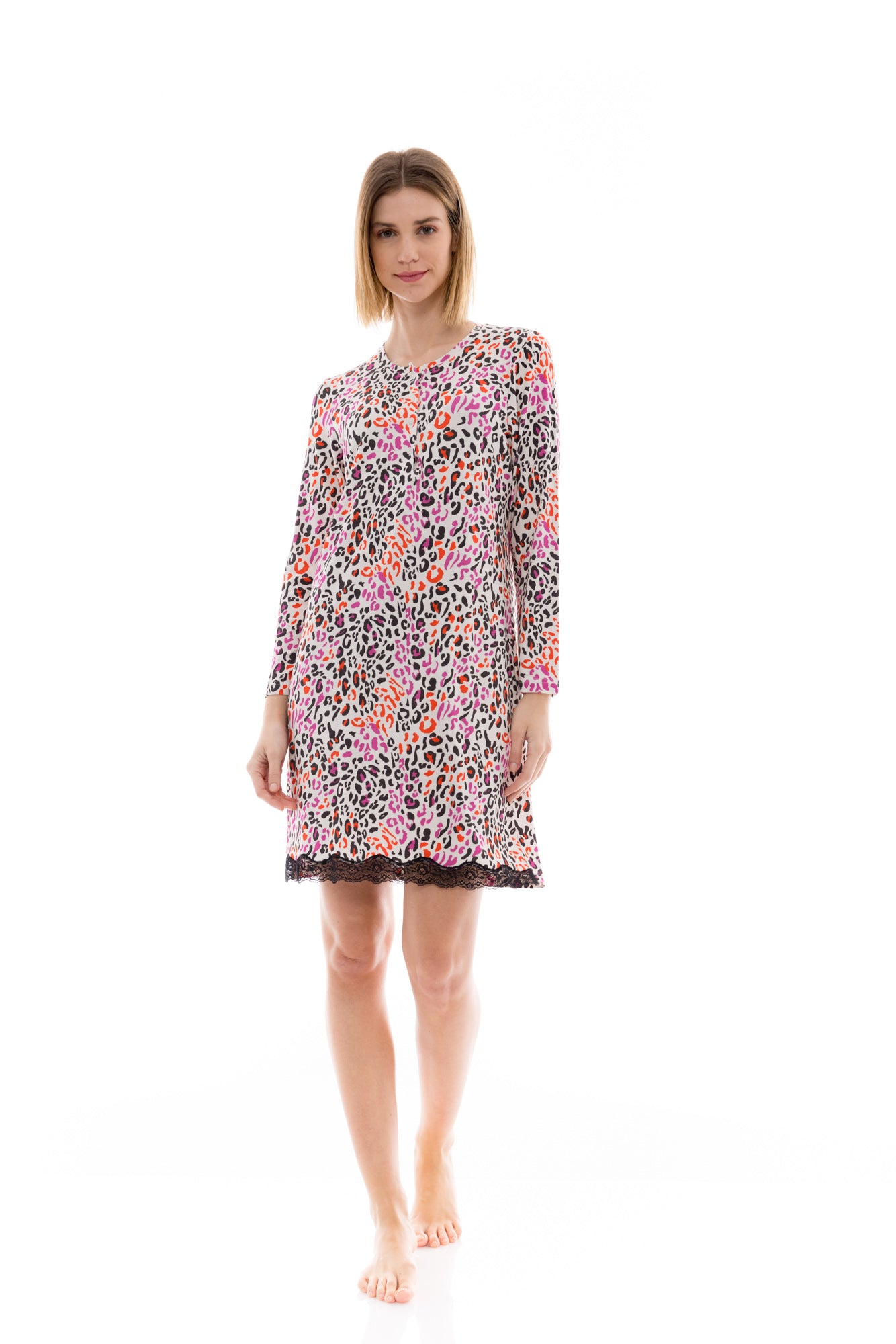 Pink Label - Nightgown White Leo
