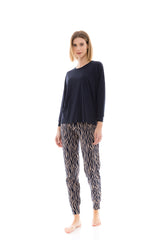 Pink Label - Pyjama Beige Zebra