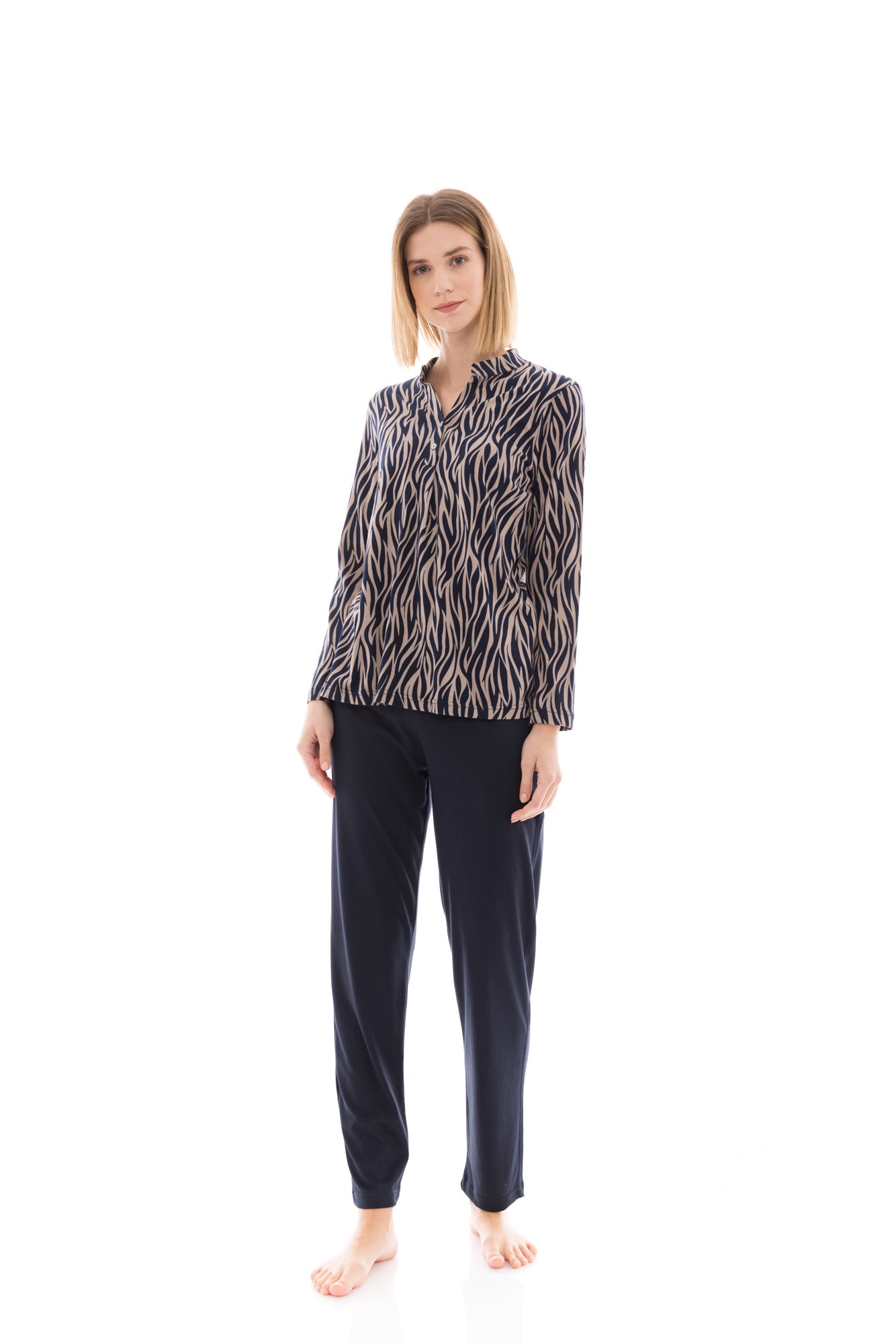 Pink Label - Pyjama Beige Zebra