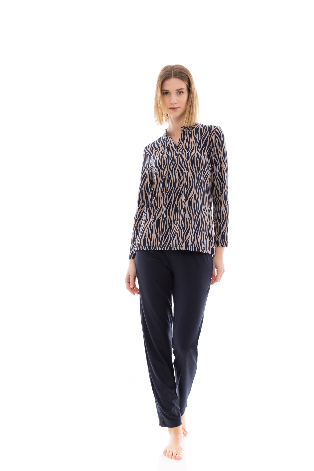 Pink Label - Pyjama Beige Zebra