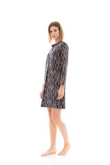 Pink Label - Nightgown Beige Zebra