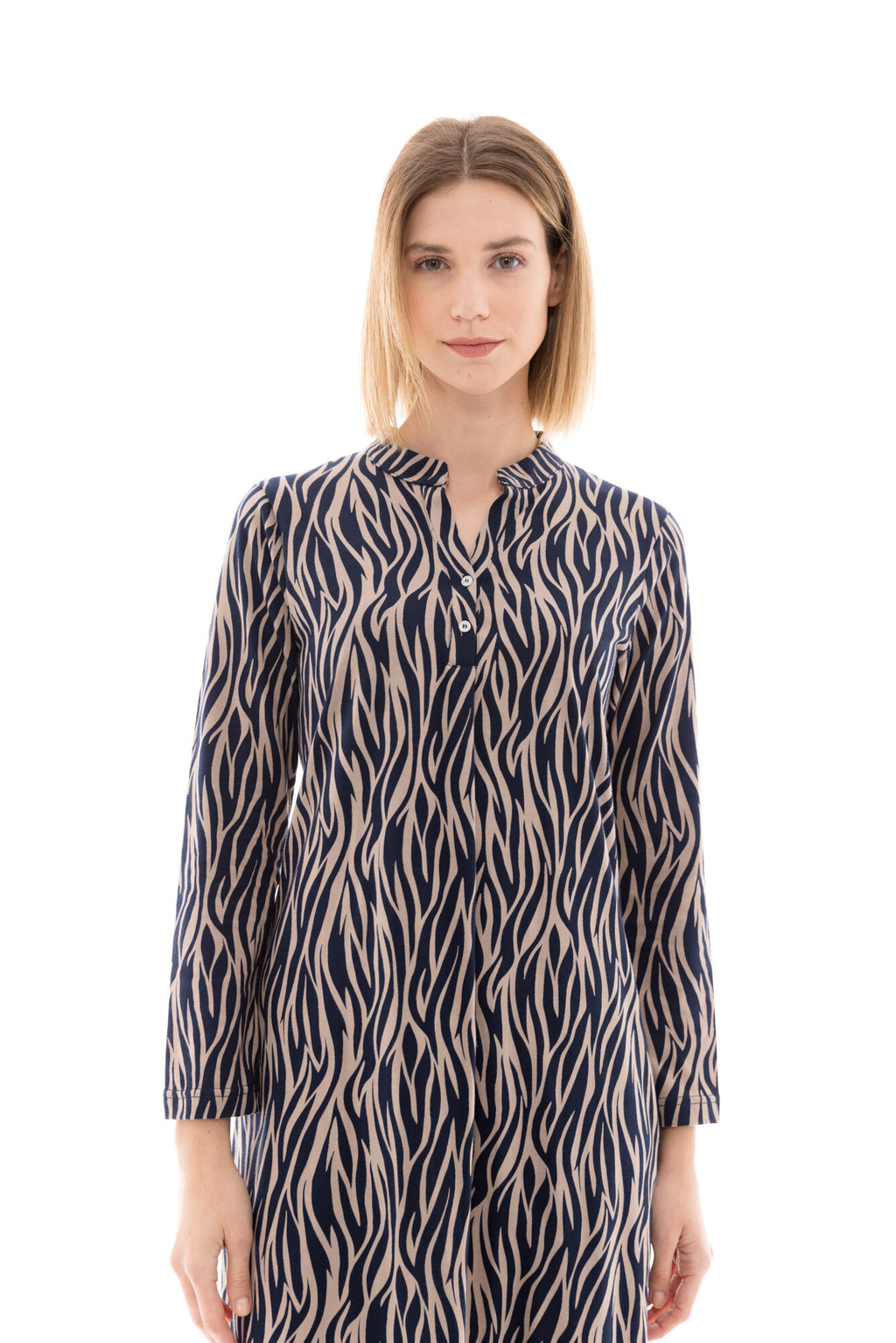 Pink Label - Nightgown Beige Zebra
