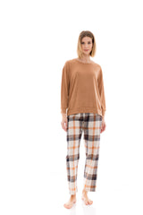 Pink Label - Pyjama Autumn Plaid