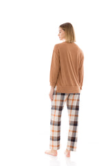 Pink Label - Pyjama Autumn Plaid