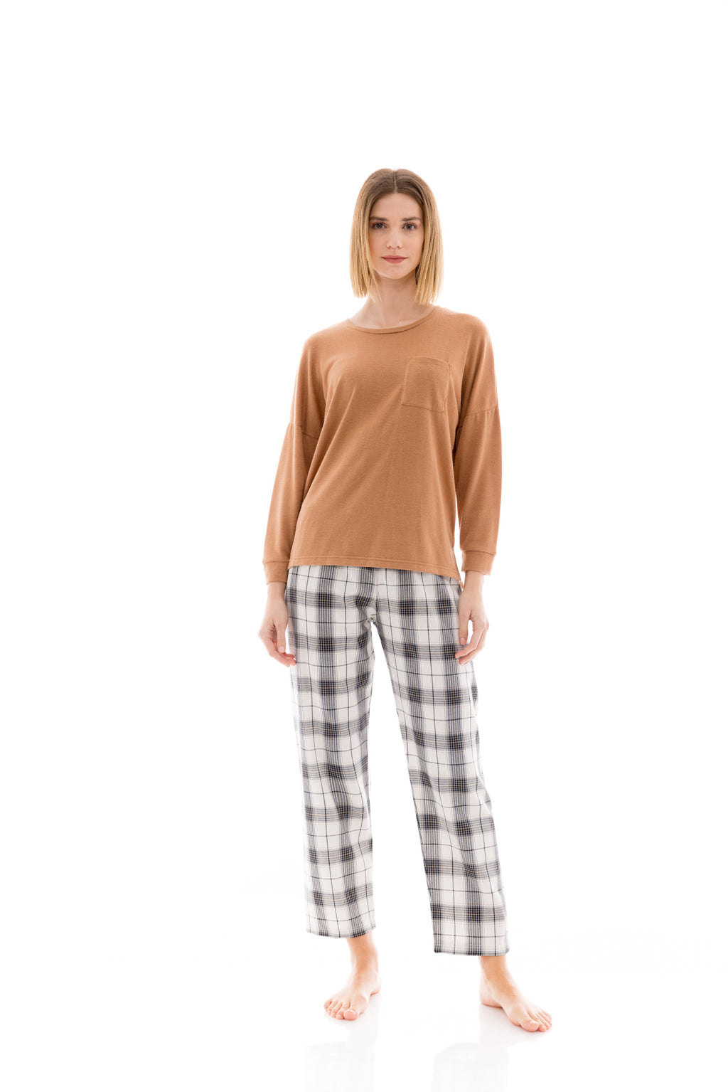 Pink Label - Black Plaid