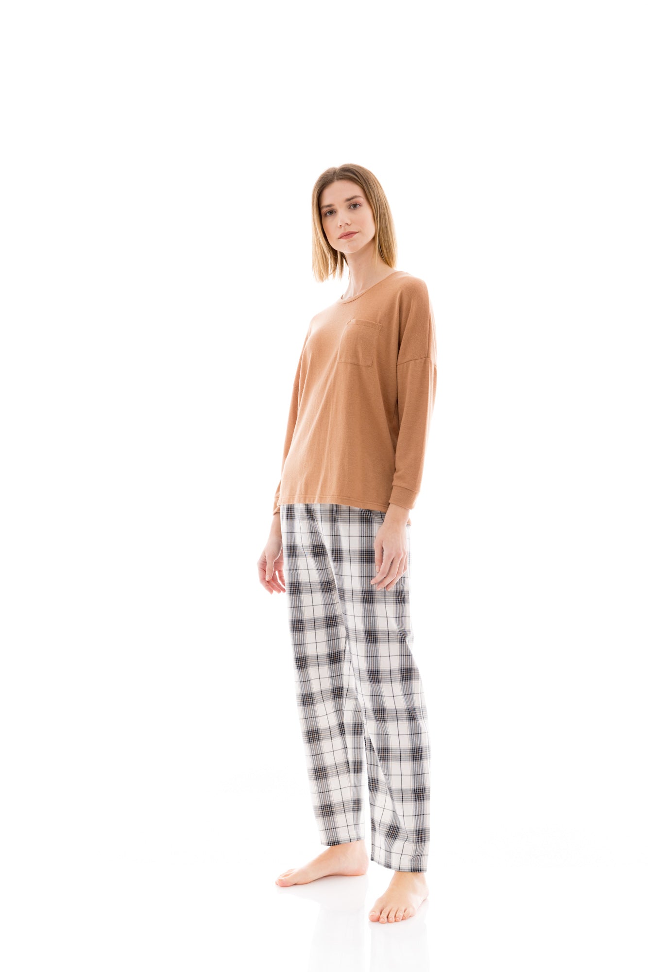 Pink Label - Black Plaid