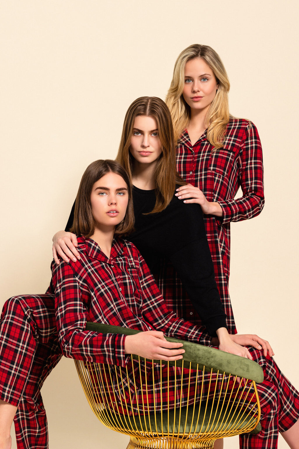Pink Label - Black Plaid