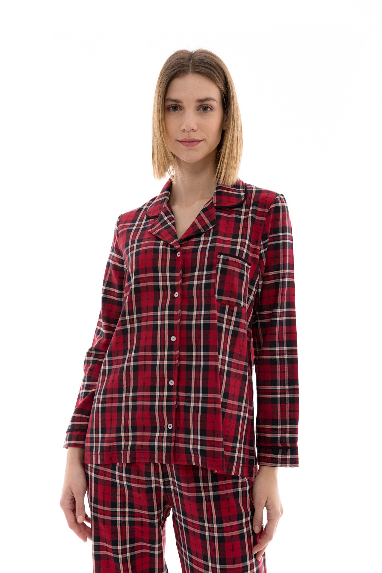 Pink Label - Black Plaid