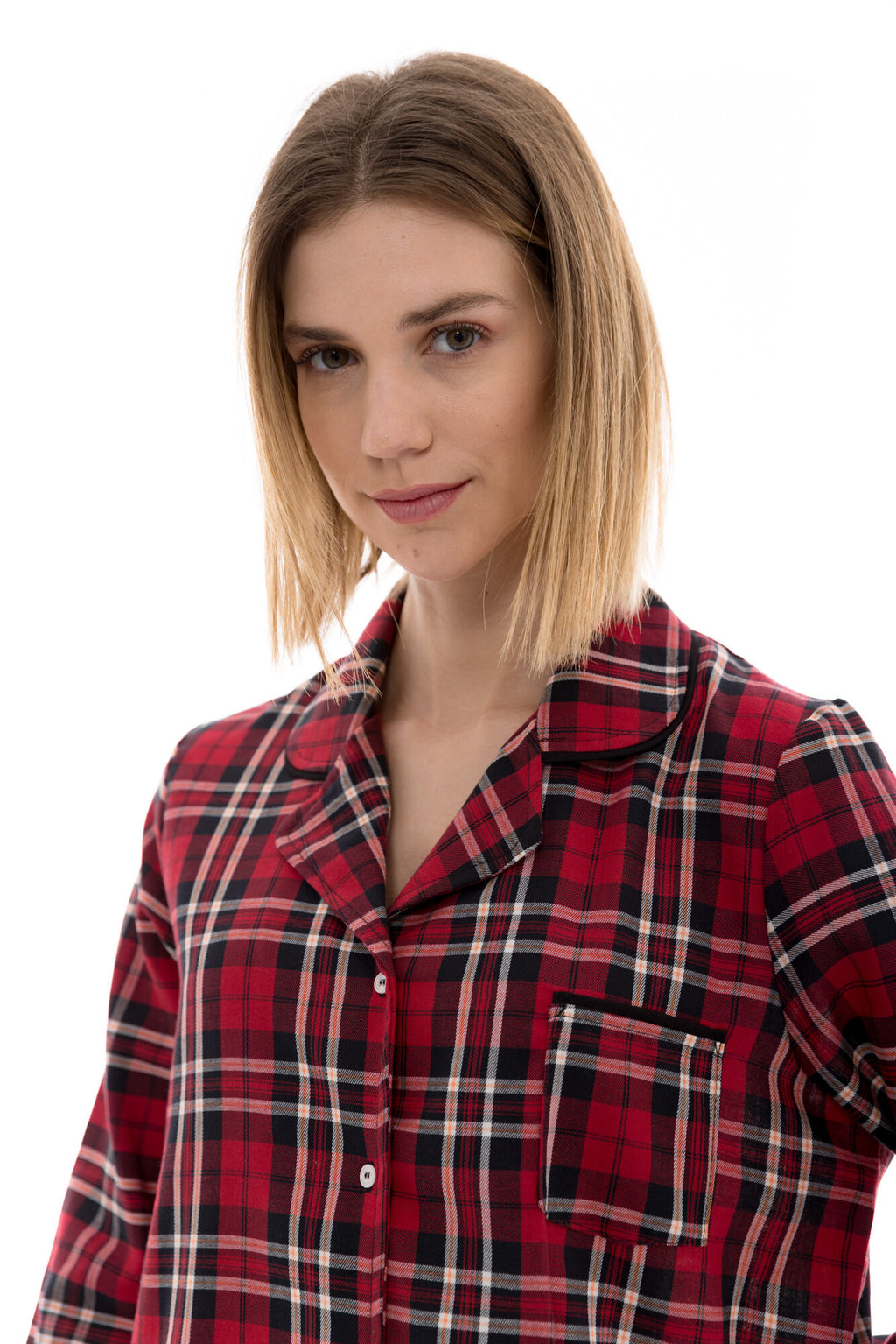 Pink Label - Black Plaid