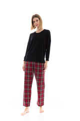 Pink Label - Black Plaid