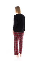 Pink Label - Black Plaid