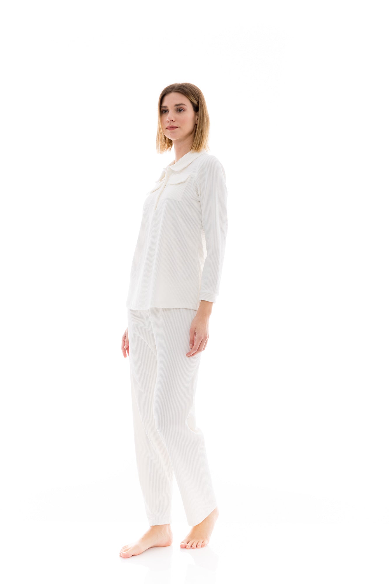 Pink Label - Pyjama Velvet Stripe