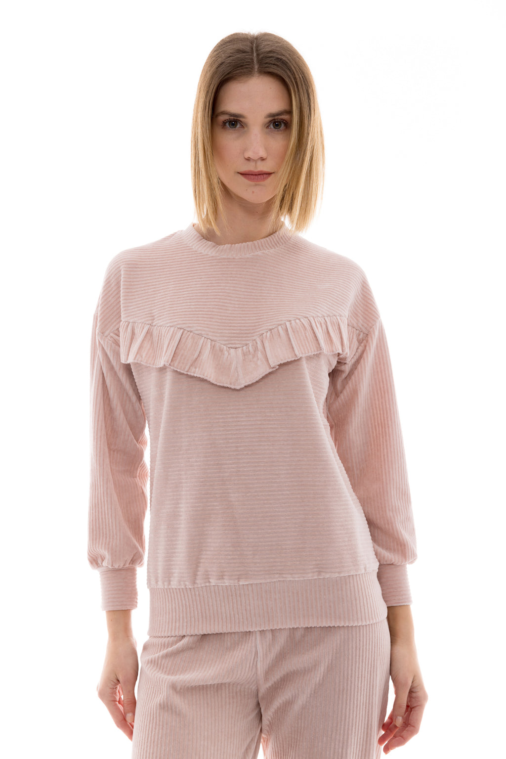 Pink Label - Pyjama Velvet Stripe