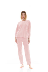 Pink Label - Pyjama Velvet Stripe