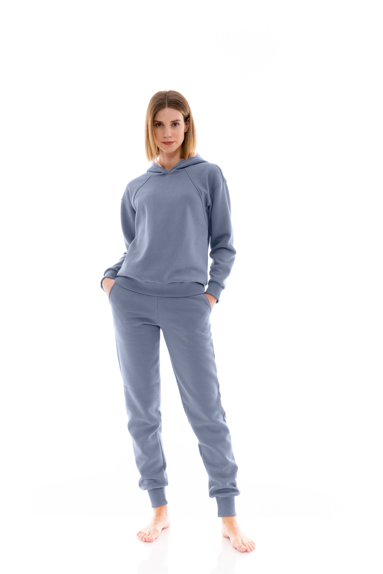 Pink Label - Homewear Hood Soft Solid