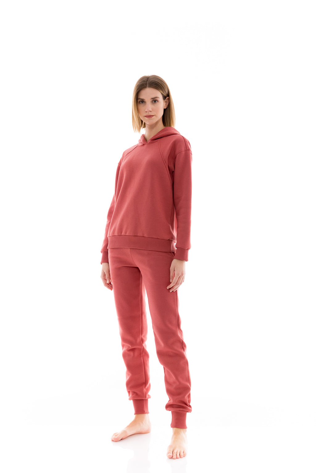 Pink Label - Homewear Hood Soft Solid