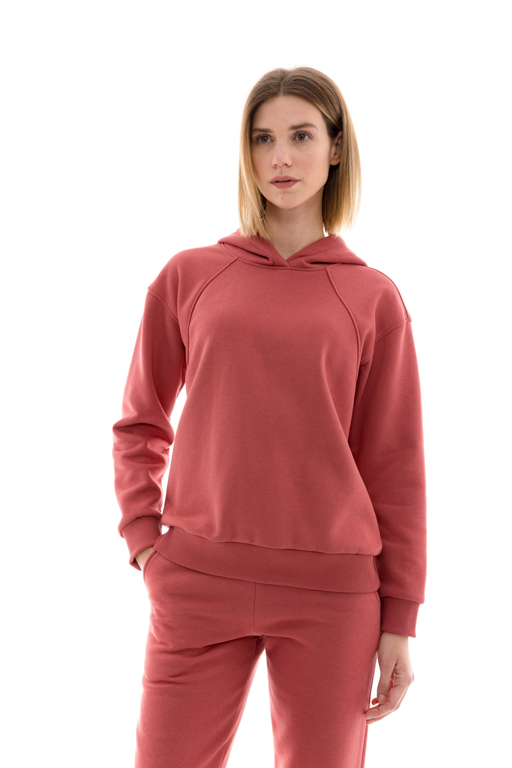 Pink Label - Homewear Hood Soft Solid