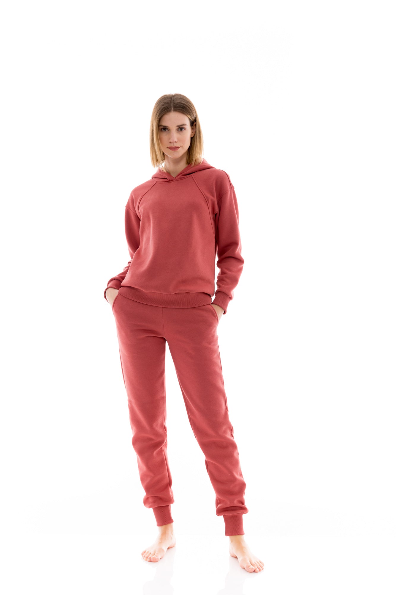 Pink Label - Homewear Hood Soft Solid